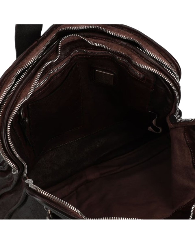Campomaggi - Leather briefcase with...