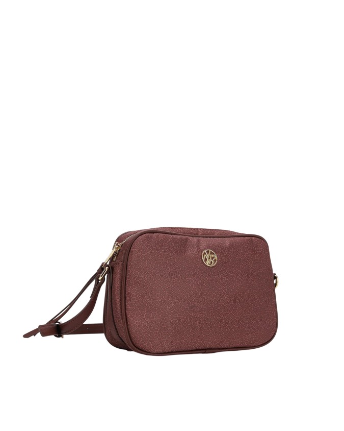  Ynot - Borsa camera bag a tracolla in tessuto logato Cloud