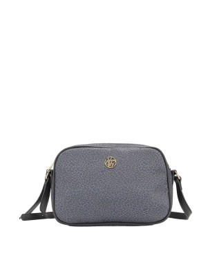  Ynot - Borsa camera bag a tracolla in tessuto logato Cloud
