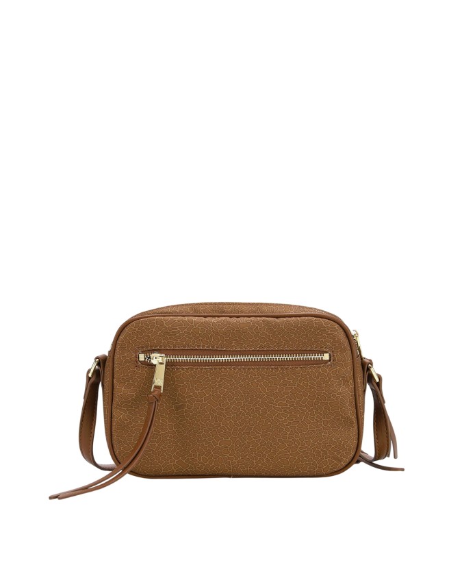  Ynot - Borsa camera bag a tracolla in tessuto logato Cloud
