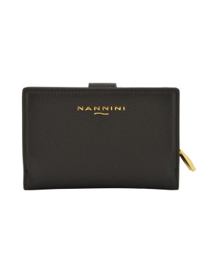 Nannini - Portafoglio donna piccolo con scomparto interno porta monete in pelle Wallis 2