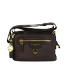 Nannini - Kleine Umhängetasche mit zwei Fächern aus Nylon und