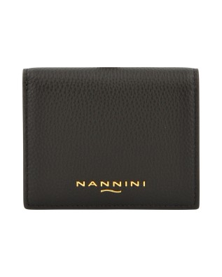  Nannini - Portafoglio donna piccolo in pelle con portamonete