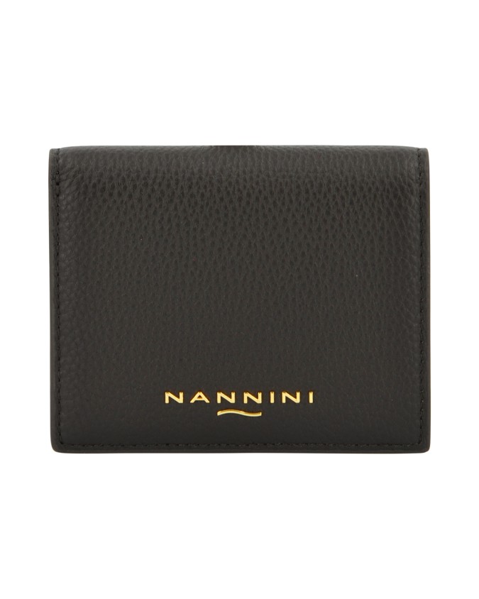  Nannini - Portafoglio donna piccolo in pelle con portamonete