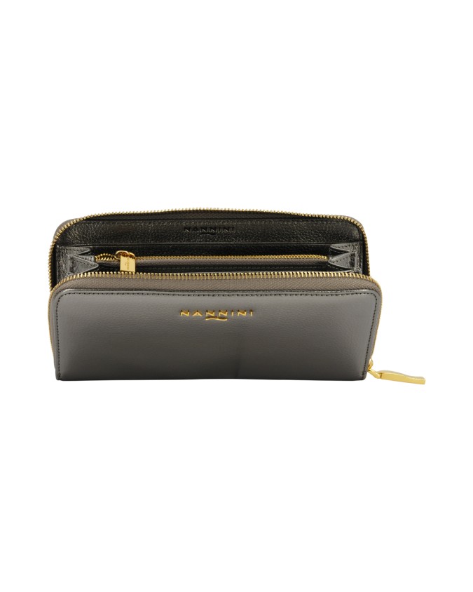  Nannini - Portafoglio donna zip around in pelle Revue
