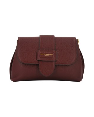 Nannini - Keira Leather Flap Shoulder Bag
