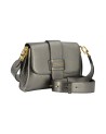  Nannini - Borsa a Tracolla con Patta in Pelle Keira
