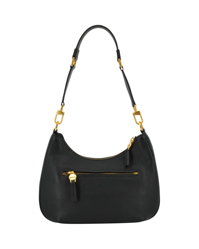  Nannini - Borsa a Spalla con Tracolla in Pelle Bice Lima