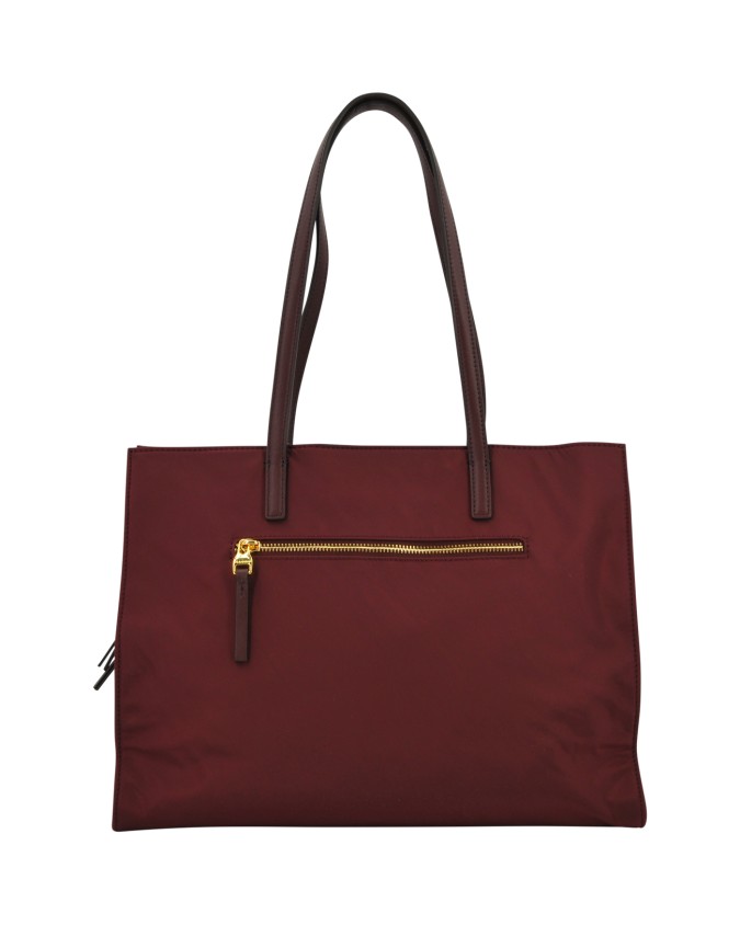  Nannini - Borsa in Nylon con Dettagli in Pelle Carla