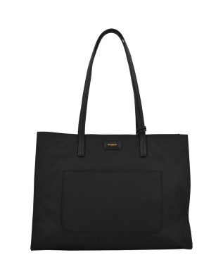  Nannini - Borsa in Nylon con Dettagli in Pelle Carla