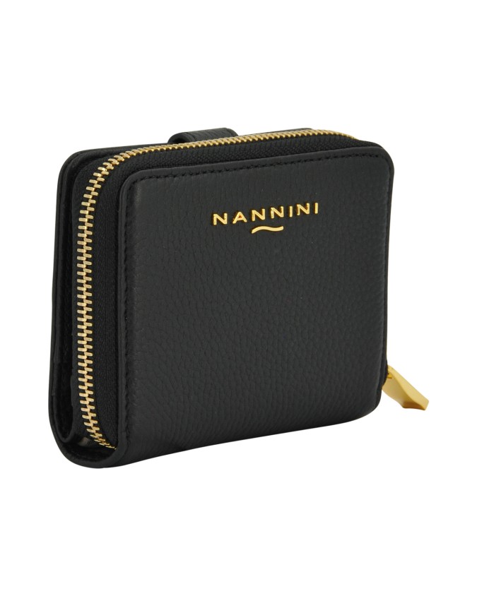  Nannini - Portafoglio con Portamonete esterno in Pelle Wallis