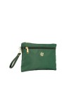  Ynot - Pochette donna con manico laterale in tessuto logato