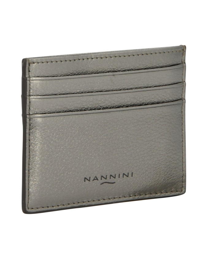  Nannini - Porta carte di credito Donna in Pelle Wallis Lima