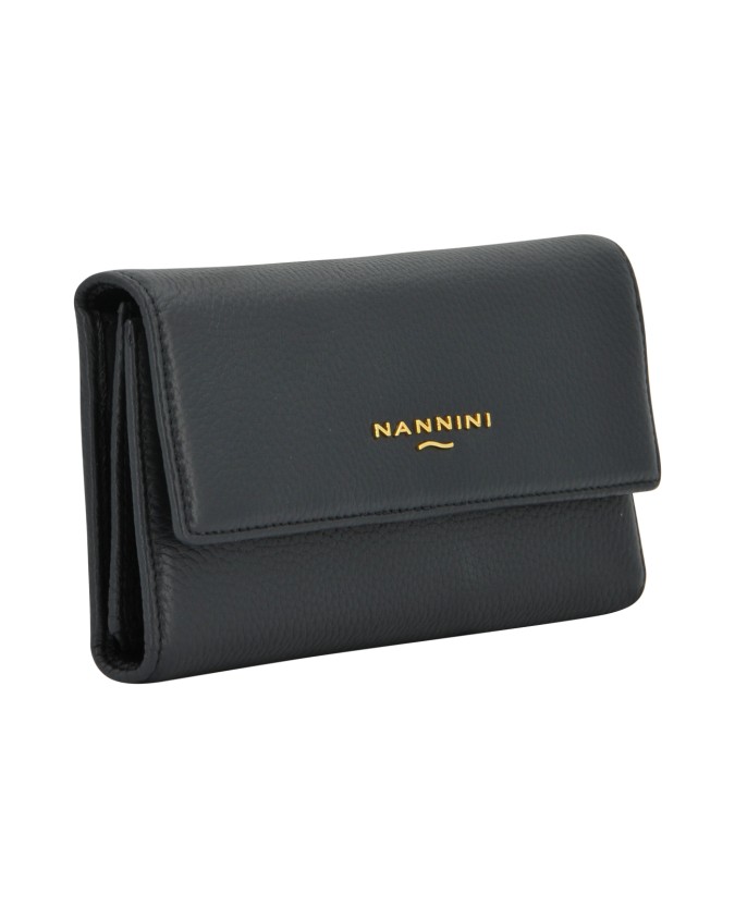  Nannini - Portafoglio con Patta in Pelle Wallis Lima