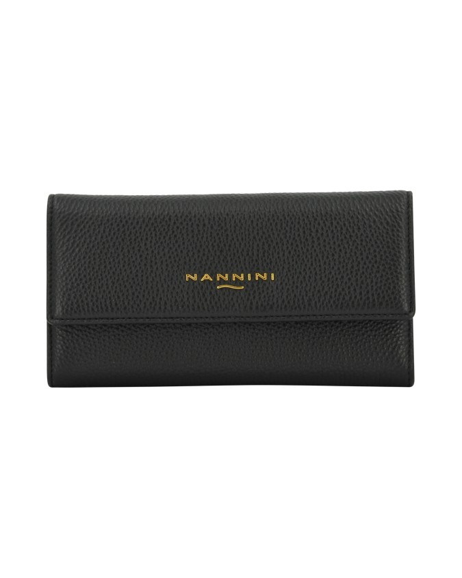  Nannini - Portafoglio con Patta in Pelle Wallis Lima
