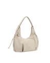 Ynot - Dafne Single-Handle Faux Leather Hobo Shoulder Bag