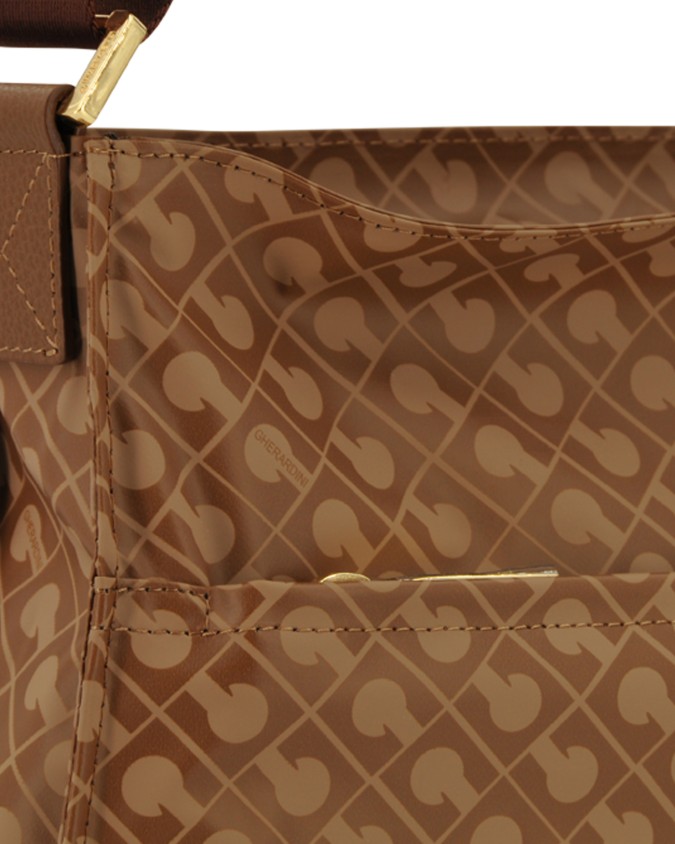 Gherardini - Borsa Media a tracolla con tasca Softy