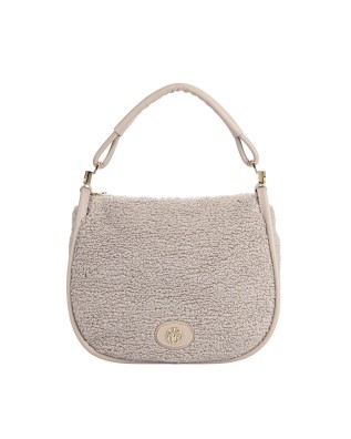 Ynot - "Dreaming" Faux Fur Hobo Shoulder Bag
