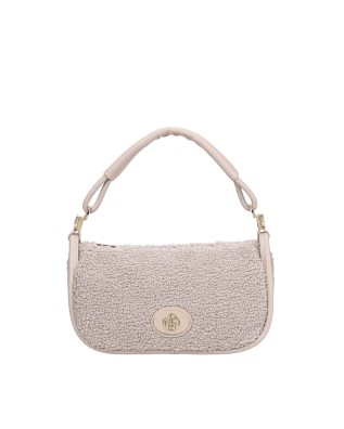  Ynot - Borsa a spalla hobo piccola in eco pelliccia Dreaming