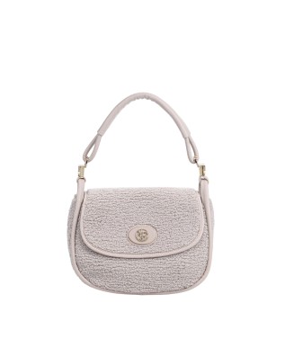 Ynot – Posttasche mit Klappe aus Kunstfell Dreaming