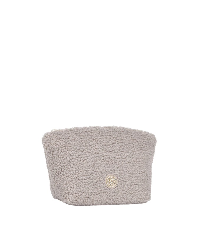 Ynot - Beauty case piccolo in eco pelliccia Dreaming
