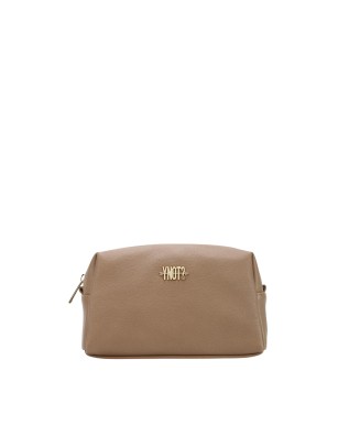 Ynot - Fantasy Faux Leather Women's Beauty Case - MOUSTARD