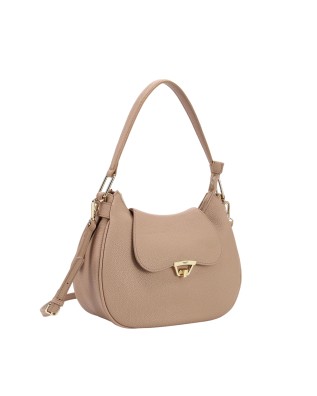 Ynot - Harmony Faux Leather Hobo Shoulder Bag with Flap... 2