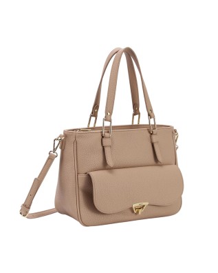  Ynot - Borsa a spalla shopping con tasca esterna Harmony 2