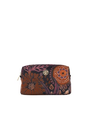 Ynot - Medium-sized beauty case in fabric and faux...