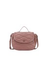 Ynot - Borsa postina con patta e tracolla in ecopelle