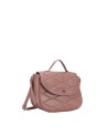  Ynot - Borsa postina con patta e tracolla in ecopelle
