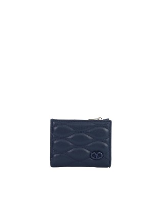 Ynot – Kleine Damenbrieftasche aus gestepptem Kunstleder...