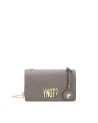 Ynot - Faux leather flap bag with chain shoulder strap, "Lovers"
