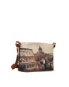  Ynot - Borsa hobo easy large in ecopelle stampa città Yesbag