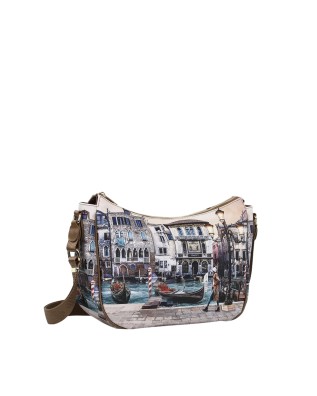  Ynot - Borsa sacca in ecopelle stampa città Yesbag 2
