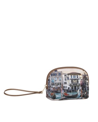  Ynot - Beauty case piccolo con manico laterale in ecopelle 2