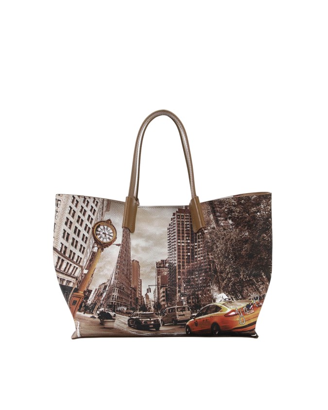  Ynot - Borsa shopping in ecopelle Tg. 