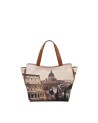  Ynot - Borsa tote bag in ecopelle Tg. 
