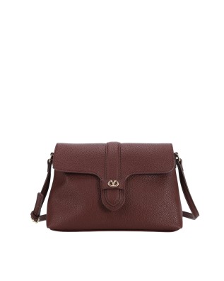  Ynot - Borsa postina in ecopelle con patta Zoe