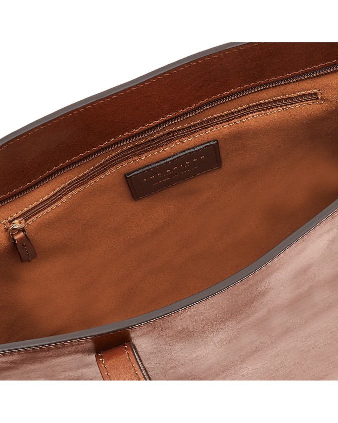  The Bridge - Borsa shopper grande in pelle con doppio manico