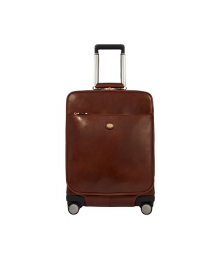 The Bridge - Leder-Trolley mit 4 Rollen, 53 cm, Story...