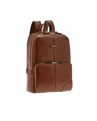 The Bridge - Herrenrucksack aus Leder mit Platz für einen...