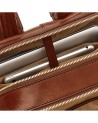  The Bridge - Zaino uomo porta pc 15'' in pelle con doppia zip