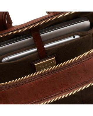  The Bridge - Zaino uomo porta pc 15'' a doppia zip in pelle 2