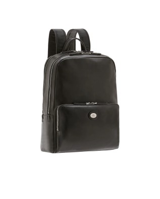  The Bridge - Zaino uomo porta pc 15'' a doppia zip in pelle