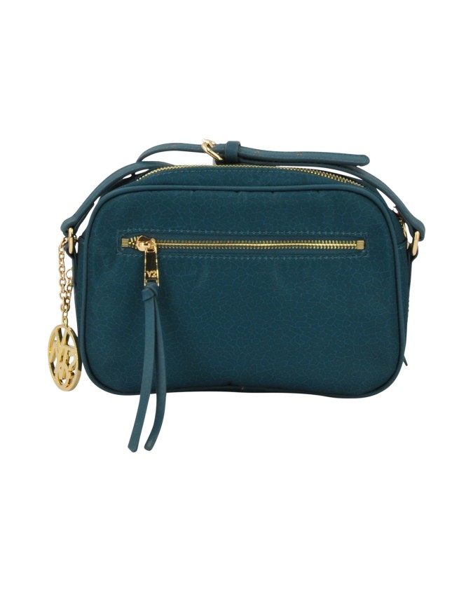  Ynot - Borsa camera bag a tracolla in tessuto logato Cloud
