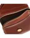  The Bridge - Zaino uomo monospalla in pelle con due scomparti