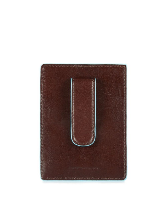 PIQUADRO - Porta carte credito,biglietti,ferma soldi - Blu -