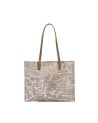  Ynot - Borsa shopping squadrata in ecopelle Aeterna