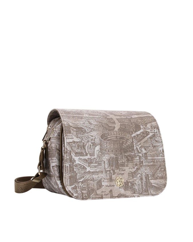  Ynot - Borsa a tracolla postina in ecopelle Aeterna